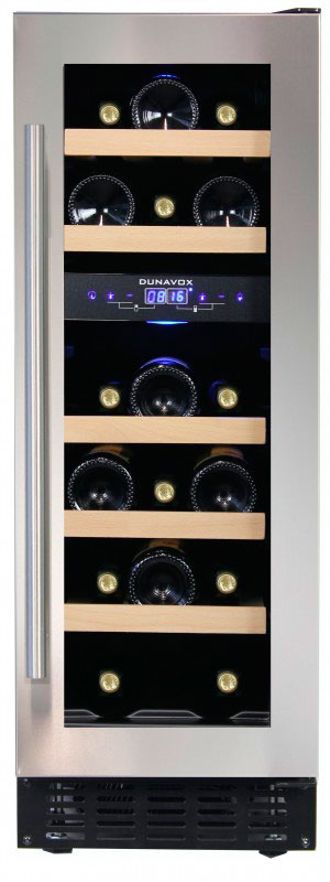 Встраиваемый винный холодильник Dunavox DAU-17.57DSS